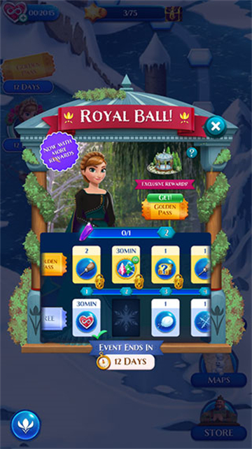 冰雪奇缘冰纷乐破解版