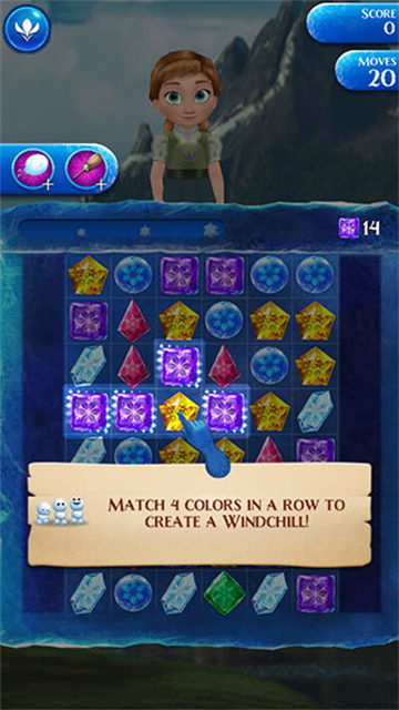 冰雪奇缘冰纷乐破解版