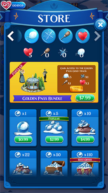 冰雪奇缘冰纷乐破解版