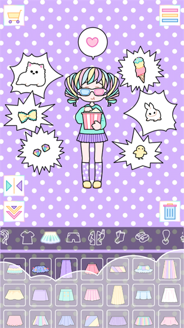 粉彩女孩汉化版全服装解锁