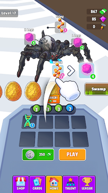 蜘蛛进化3D无限版