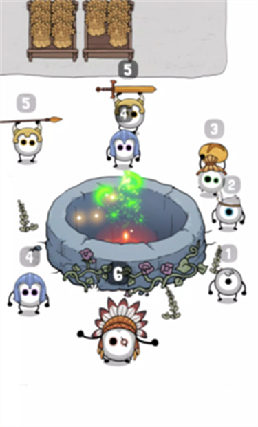 圈子部落:合并放置大亨