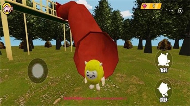 黑夜森林滑滑梯