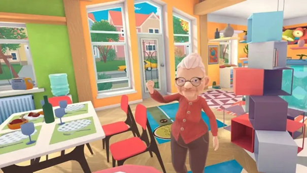 奶奶的贴心小猫