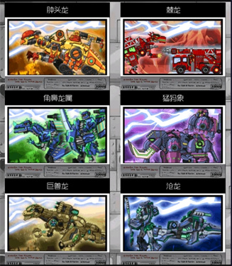 恐龙机甲变形记总动员