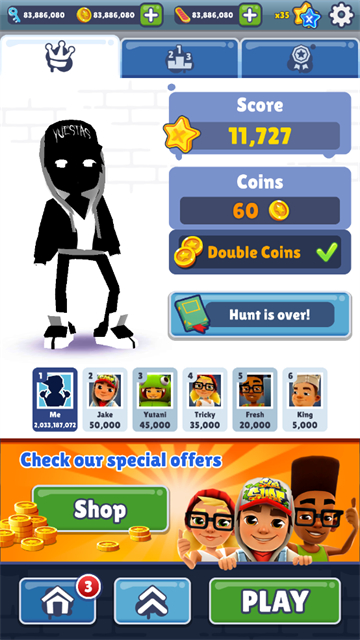 地铁跑酷无限版破解版