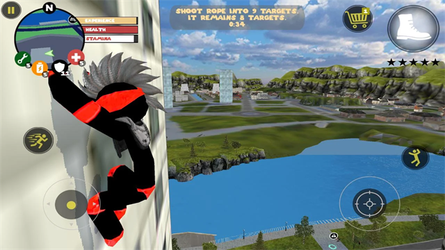 火柴人绳索英雄破解版