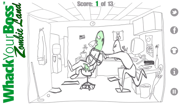 痛扁僵尸老板手游下载最新版