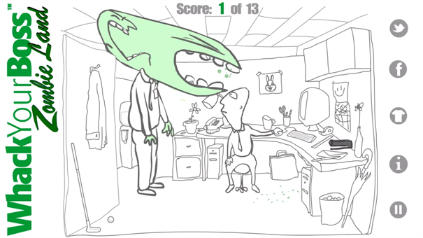 痛扁僵尸老板手游下载最新版