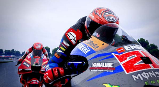 摩托车手公路赛