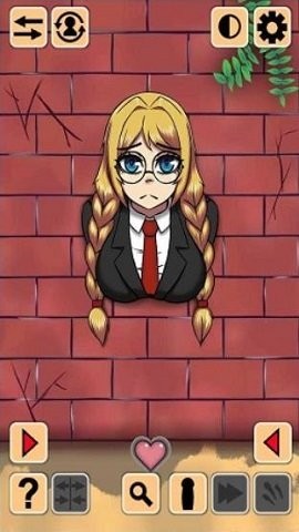 卡在墙上的女孩2手游冷狐版